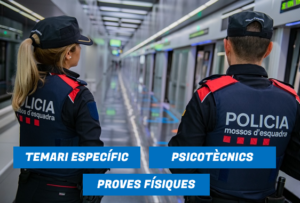 Preparación Mossos d'Esquadra