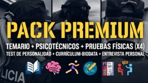 Curso Pack Premium Mossos d'Esquadra — Temario, Psicotécnicos, Pruebas Físicas y Entrevista