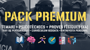 Curso Mossos d'Esquadra (Pack Premium)