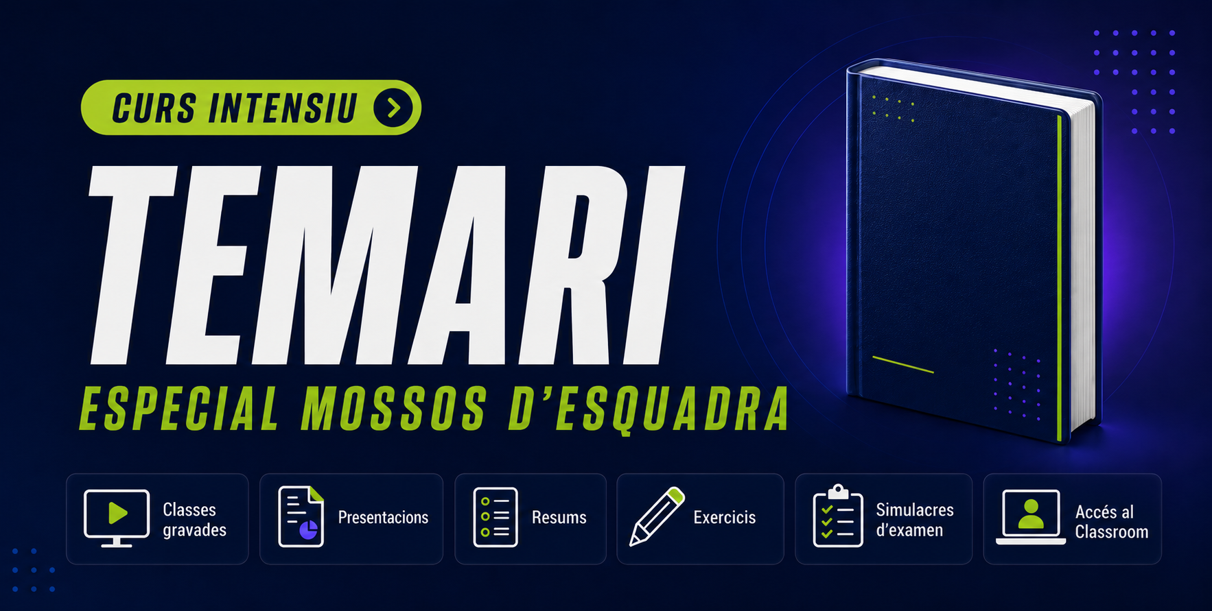 Curs Temari Mossos d'Esquadra Intensiu